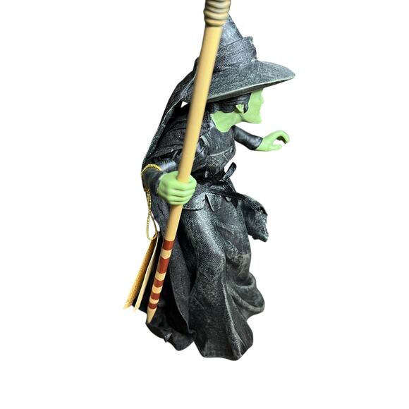 KURT S ADLER THE WIZARD OF OZ FABRIC MACHE TABLE PIECE WICKED WITCH OF THE WEST - Picture 3 of 10